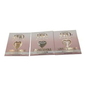 PLouise PRO Living Single Eyeshadow Pan Bundle 3 Shade Golden Hour Total Eclipse